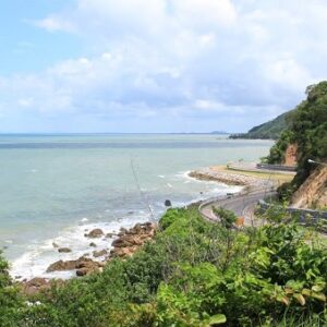 泰国最美公路之一 : 尖竹汶府Kung Wiman沿海公路