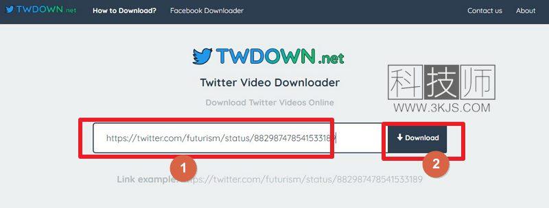 twdown_twitter推特视频下载在线工具(含教程)