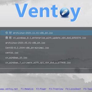 Ventoy : 最方便的启动U盘制作工具
