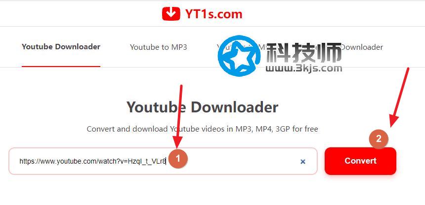YT1s.com - youtube视频下载在线工具