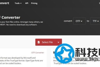 OTF转TTF在线字体转换工具 - OTF to TTF Converter