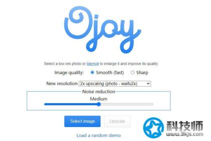 Ojoy - 免费图片无损放大工具(在线版)