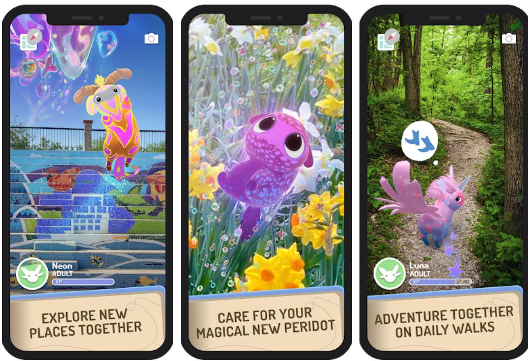 宝可梦开发商Niantic发布AR虚拟宠物游戏 – Peridot
