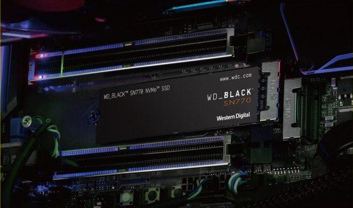 西部数据推出WD_BLACK SSD固态硬盘:读取速度可达5150MB/s