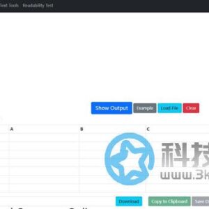 TextCompare json to excel - 在线json转excel工具