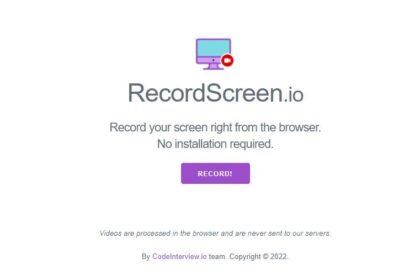 Recordscreen - 在线录屏软件