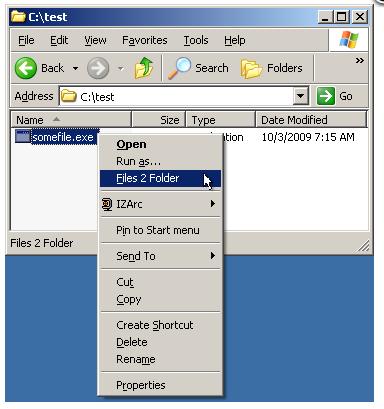 Files 2 Folder - 通过已有文件生成文件夹的工具
