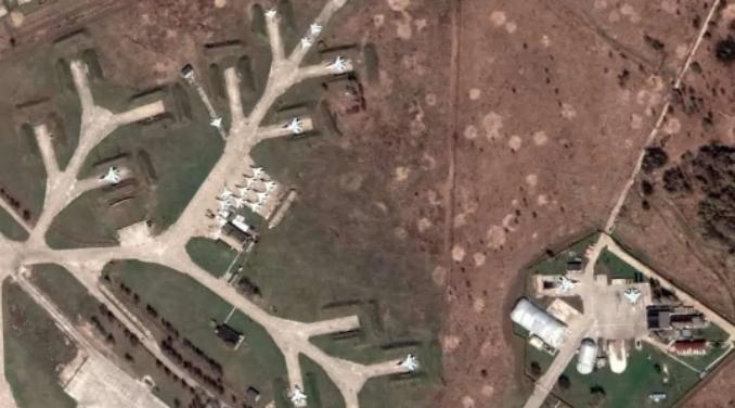 谷歌地图(Google Maps)高清显示俄罗斯军事设施卫星图
