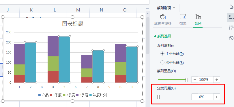 如何用Excel制作堆积柱形图(Excel堆积柱形图制作教程)-6