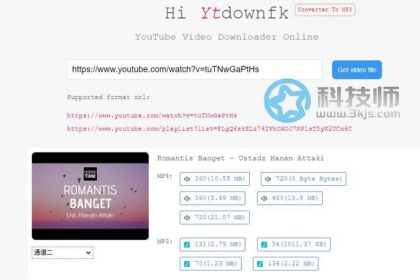 Ytdownfk - youtube视频下载工具