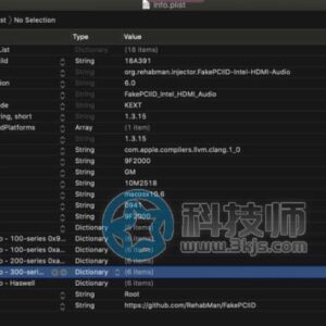 fakepciid.kext(黑苹果PCI设备ID仿冒)最新版下载