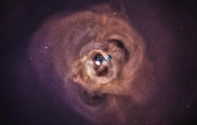 来自黑洞的声音：NASA放出英仙座星系团中心黑洞之声