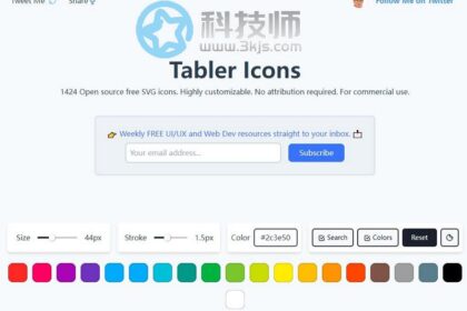 Tabler Icons - 免费图标下载的在线网站