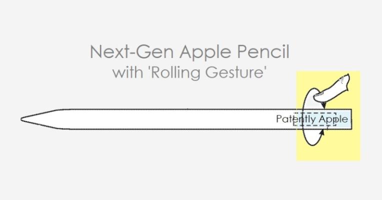 未来Apple Pencil可能配备全触控式控制：如滚动缩放