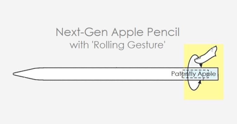 未来Apple Pencil可能配备全触控式控制：如滚动缩放