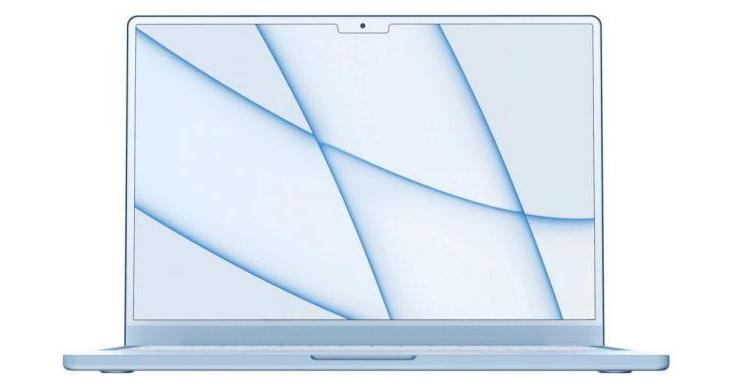 2022年MacBook Air渲染图曝光：白色刘海屏搭配白色键盘设计