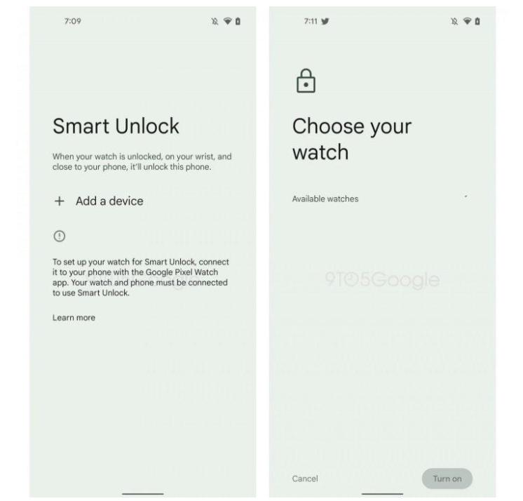 Google Pixel Watch将支持自动解锁安卓和Chromebook设备