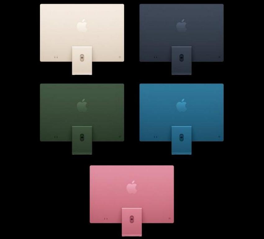 M2 iMac概念设计图曝光：27寸屏幕、5 种颜色、边框为黑色