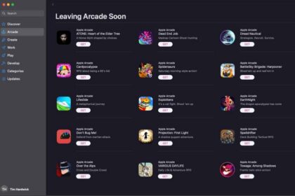 Apple Arcade 加入「即将离开」分类：15款游戏快要下架