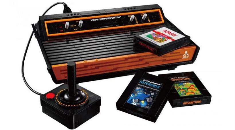 庆祝古董级电玩Atari 2600满46周年 -乐高以积木完美还原经典游戏机