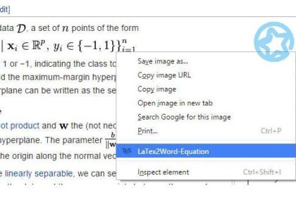 LaTeX2Word-Equation - 谷歌浏览器网页复制公式到word的插件