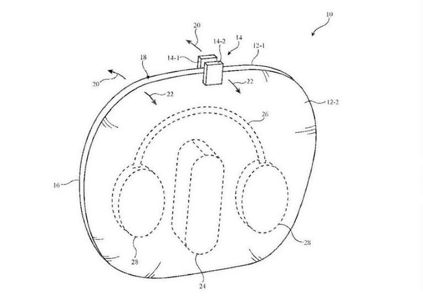 Apple苹果新专利透露公司正在为 AirPods Max 设计新款耳机收纳盒