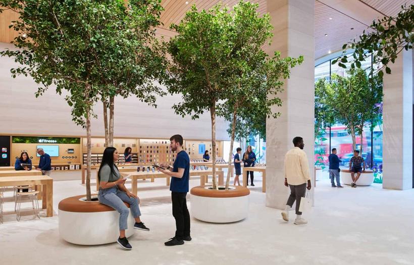 充满艺术感的伦敦 Brompton Road Apple Store 本周四开幕