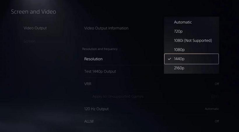 PS5 Beta 版本支持1440p分辨率、游戏清单及更多功能
