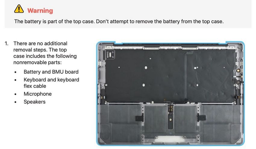 iFixit批评苹果自助维修计划 ：让MacBook看起来更难维修