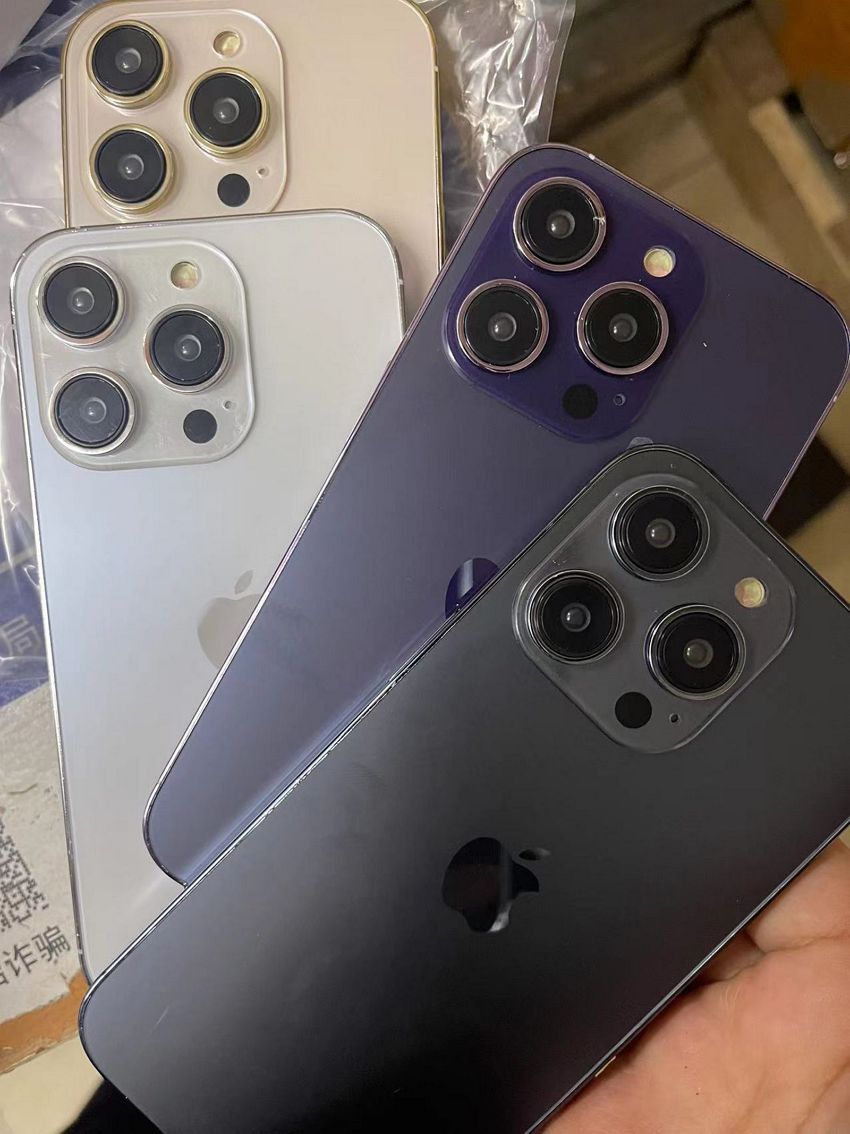 iPhone 14 Pro 紫色及蓝色模型机曝光