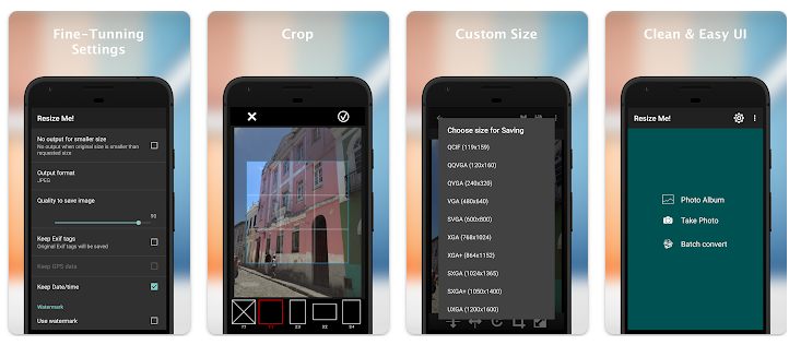 Resize Me! Pro - 安卓手机批量改图片大小的软件