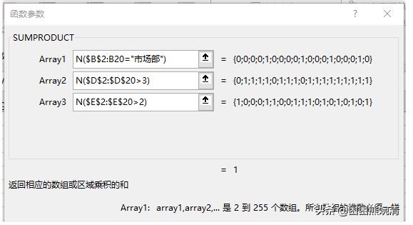 sumproduct函数的用法_sumproduct函数的使用方法及实例