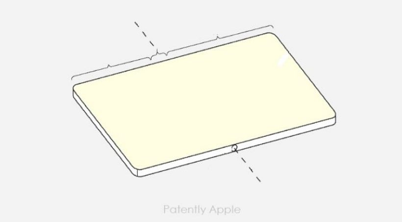 苹果折叠手机新专利：屏幕可自行修复折痕