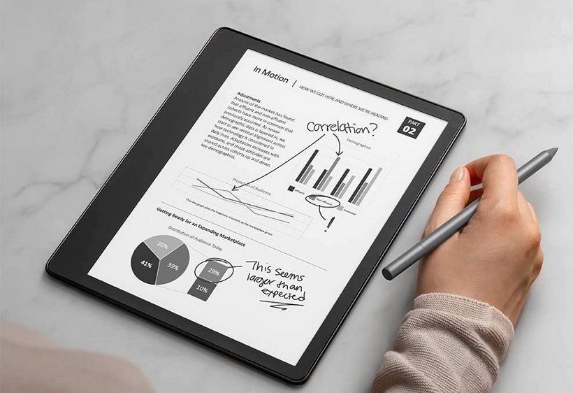 亚马逊发布支持手写笔的10.2寸Kindle Scribe