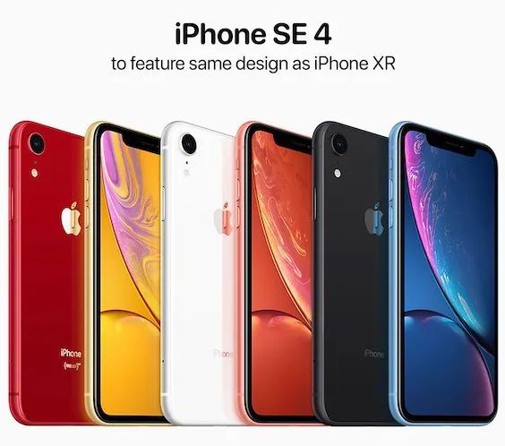 爆料称iPhone SE 4将延续iPhone XR的外形设计：会拿掉指纹识别功能