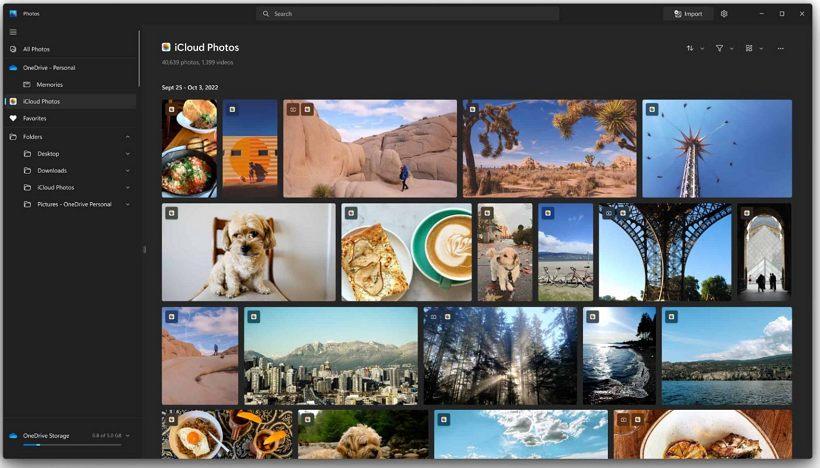 Windows 11的照片App正式加入苹果iCloud照片支持