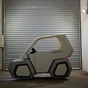 3D打印迷你电动车,不用驾照就能在路上驾驶