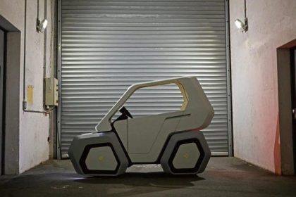 3D打印迷你电动车,不用驾照就能在路上驾驶