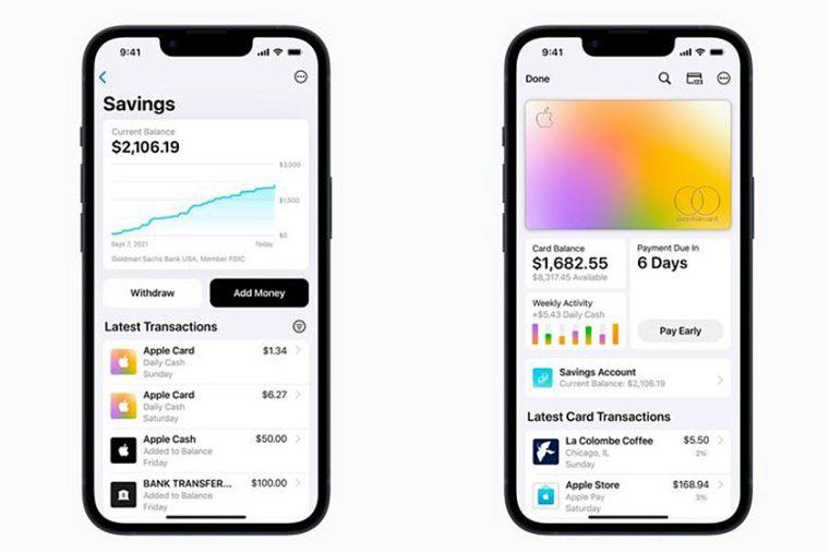 高盛表示苹果即将推出 Apple Card 储蓄帐户功能