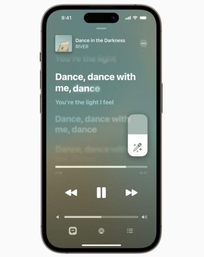 苹果音乐 Apple Music 加入「卡拉 OK」即唱功能