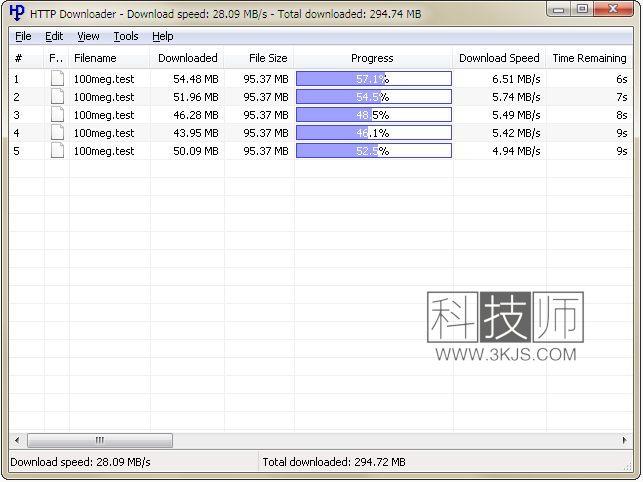 HTTP Downloader - 多线程高速下下载器