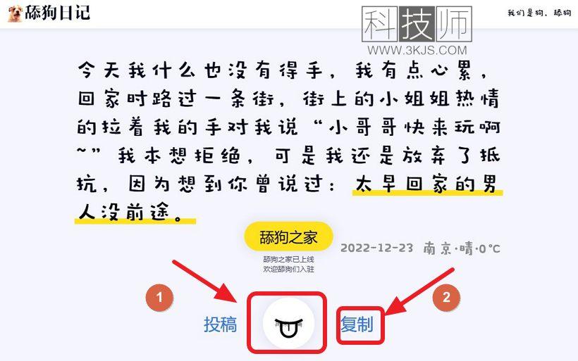 舔狗日记_在线生成舔狗文案(含教程)