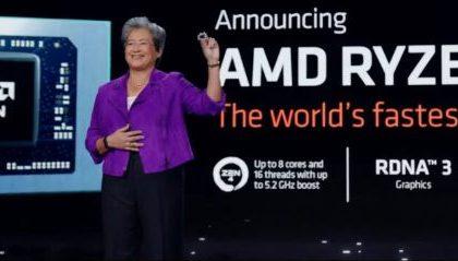 AMD Ryzen 7040 发布：宣称比 M1 Pro 快30%且续航达30小时