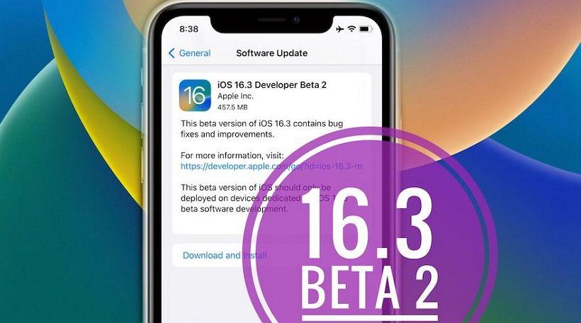 苹果推出iOS 16.3/iPadOS 16.3 Beta2 固件更新