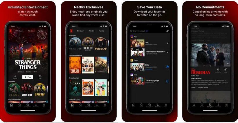 Netflix奈飞为 iOS App 推出全新界面：体验超赞