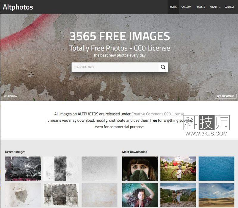 AltPhotos_免费商用图片的网站(含教程)