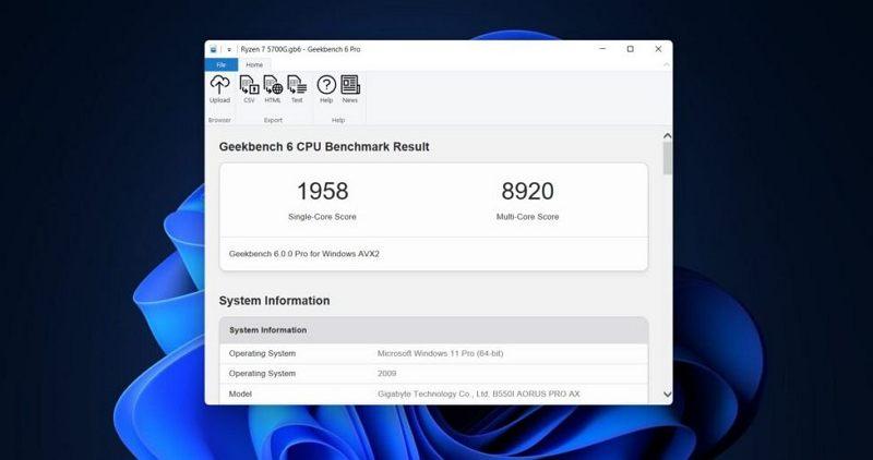 
跑分软件 Geekbench 6 正式发布并免费下载
