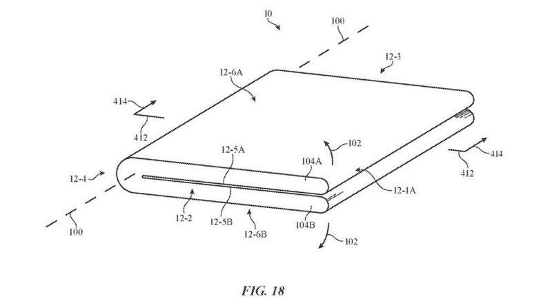 苹果获折叠设备专利：折叠式 iPad/iPhone 可能是这样？