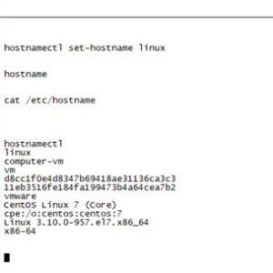 centos怎么修改hostname主机名(centos修改hostname的具体方法)