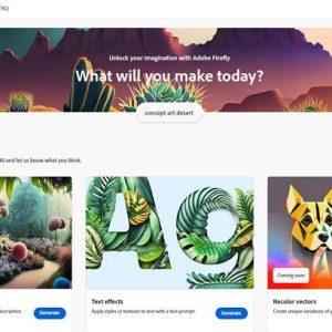 Adobe Firefly - 文字生成图片在线工具(含教程)